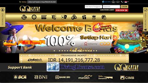 Qqkini  Sebagai satu situs Agen Slot Online terhebat udah persiapkan daftar situs Qqkini untuk seluruhnya bettor slot online hingga sesuai buat yang pengin terjun langsung coba serunya permainan Qqkini
